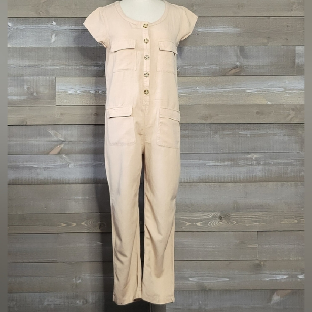 PacSun Rhythm. Bermuda Long Straight Leg Jumpsuit
